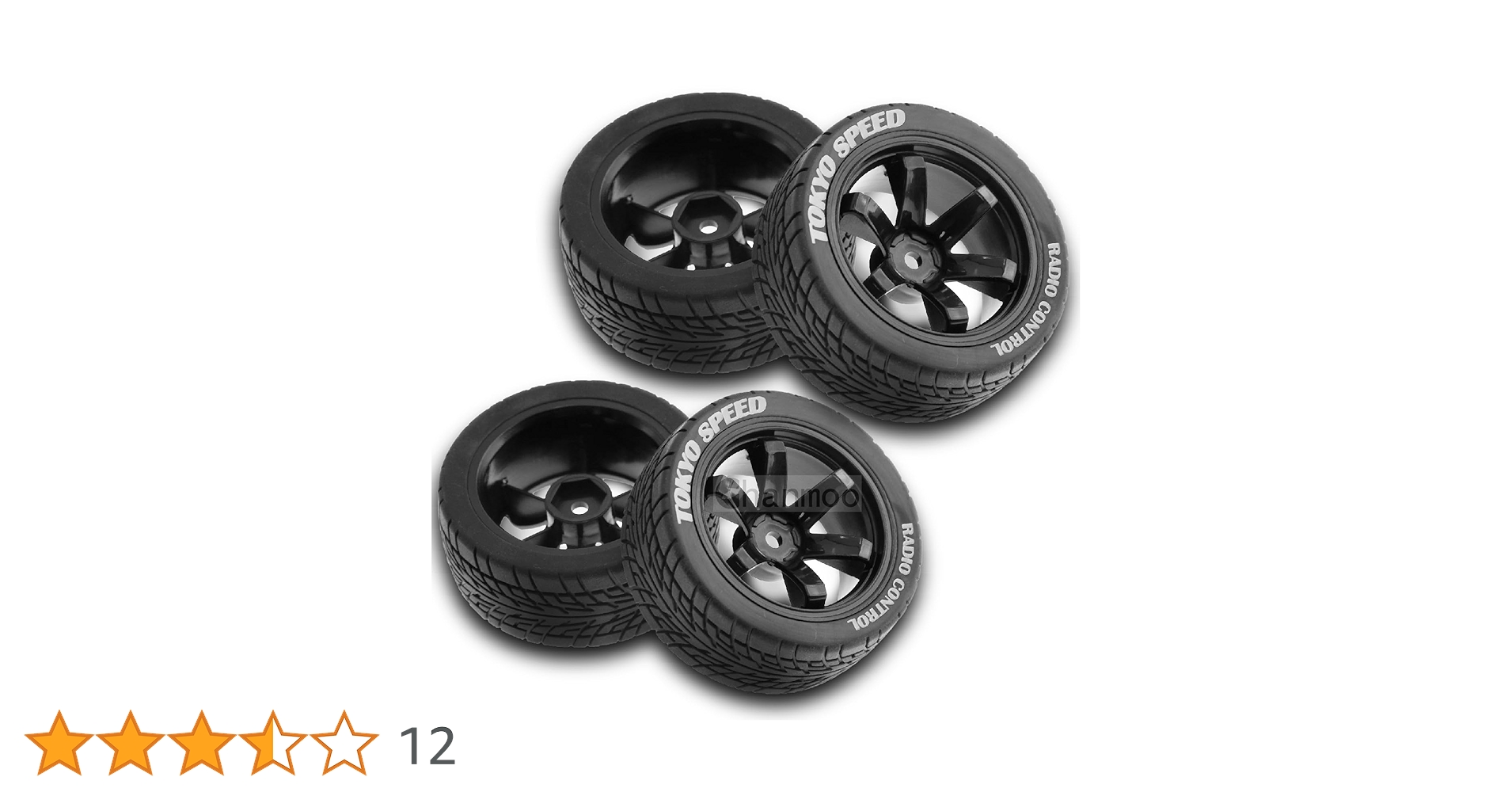 Amazon | Chanmoo 1/10 RC オンロードタイヤとプラスチック